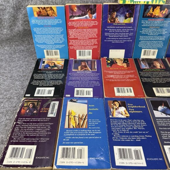 ✅Mixed Lot of 19- 90's VTG R.L. Stine Books Fear Street & Other Horror Halloween - Picture 8 of 16